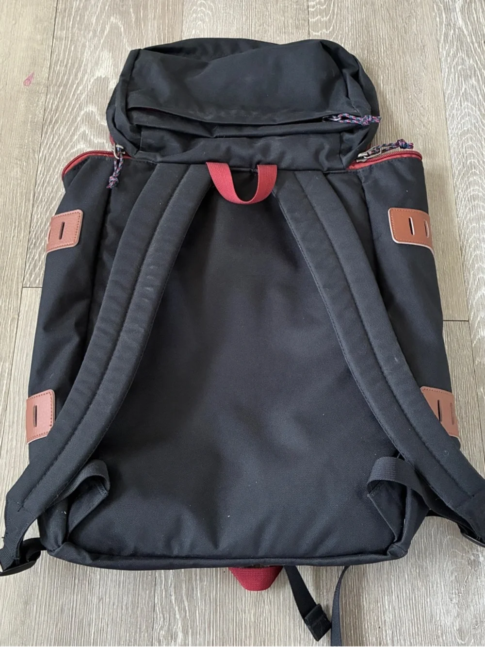 Patagonia Toromiro 22L Backpack Hiking pack black with red interior - Picture 4 of 5